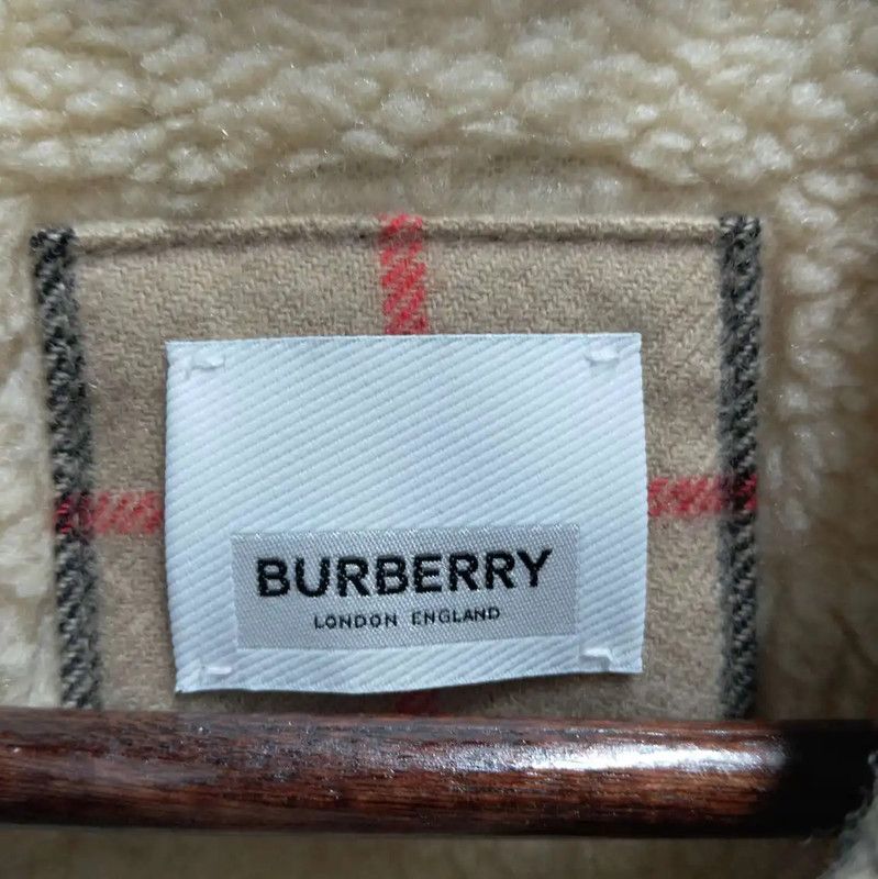Burberry Burberry Men's Winter Wool Jacket in Light Brown Size US XL / EU 56 / 4 - 3 Thumbnail