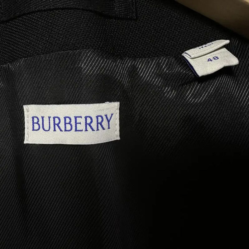 Burberry Burberry Long Black Wool Coat for Men Size US L / EU 52-54 / 3 - 6 Thumbnail