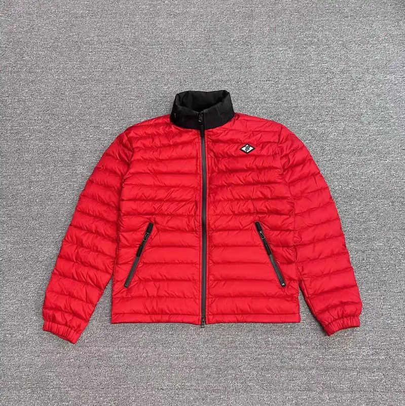 Burberry Burberry Red Cotton Logo Long Sleeve Coat Size US S / EU 44-46 / 1 - 4 Thumbnail