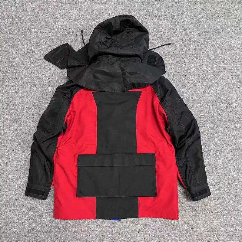 Burberry Burberry Red Cotton Logo Long Sleeve Coat Size US S / EU 44-46 / 1 - 2 Thumbnail