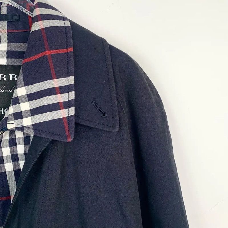 Burberry Burberry Men's Cotton Navy Trench Coat Size US M / EU 48-50 / 2 - 3 Thumbnail