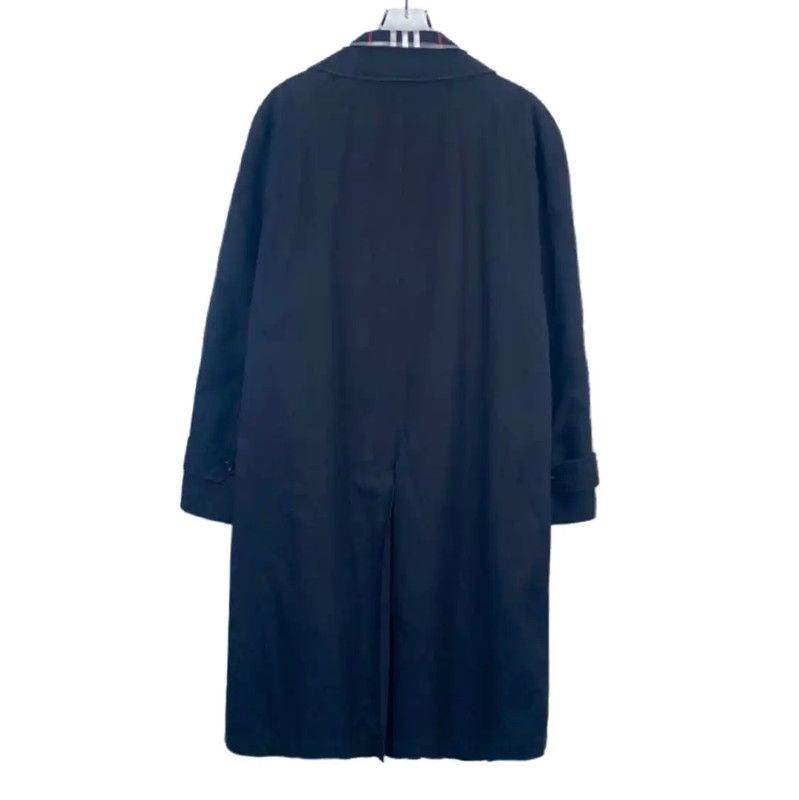 Burberry Burberry Men's Cotton Navy Trench Coat Size US M / EU 48-50 / 2 - 2 Thumbnail