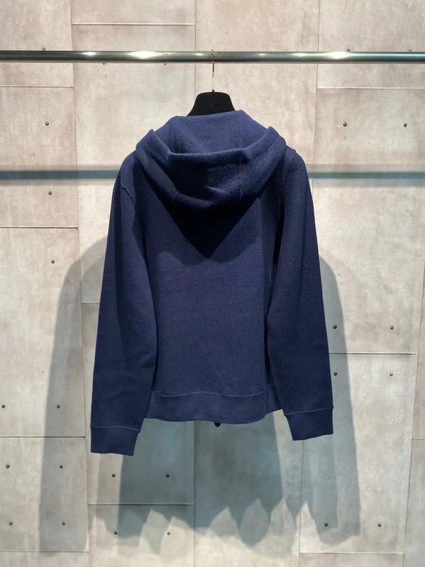 Burberry Burberry Navy Blue Cashmere Hoodie for Men Size US S / EU 44-46 / 1 - 2 Thumbnail