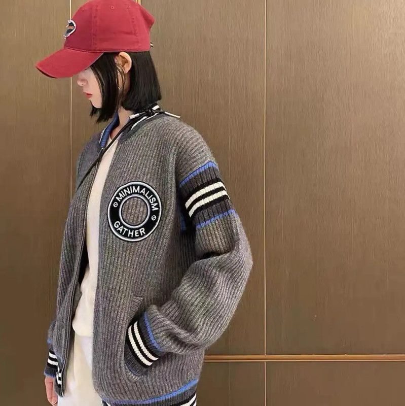 Burberry Burberry Gray Wool Blend Men's Sweatshirt Size US S / EU 44-46 / 1 - 5 Thumbnail
