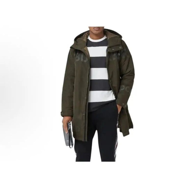 Burberry Burberry Men's Military Green Nylon Down Jacket Size US M / EU 48-50 / 2 - 7 Thumbnail