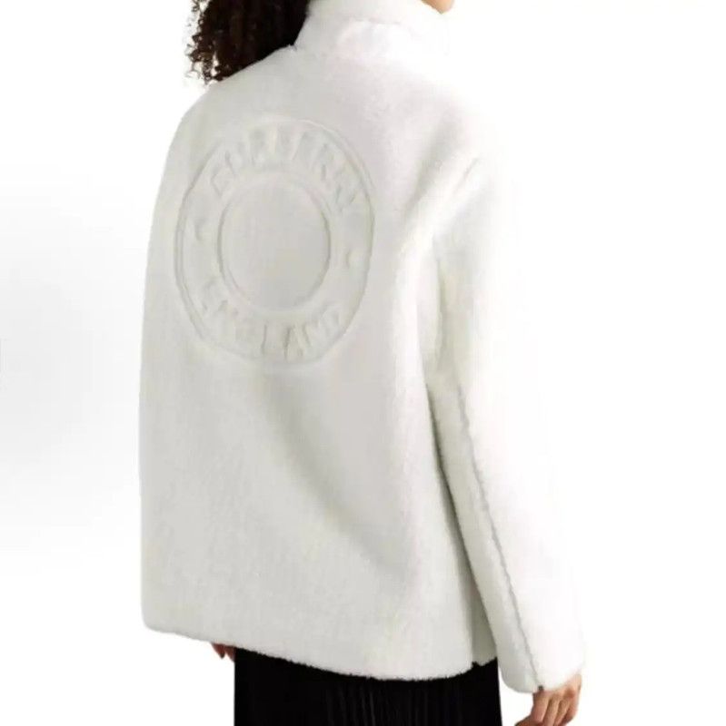 Burberry Burberry Men's White Cotton Outer Jacket Size US M / EU 48-50 / 2 - 7 Thumbnail