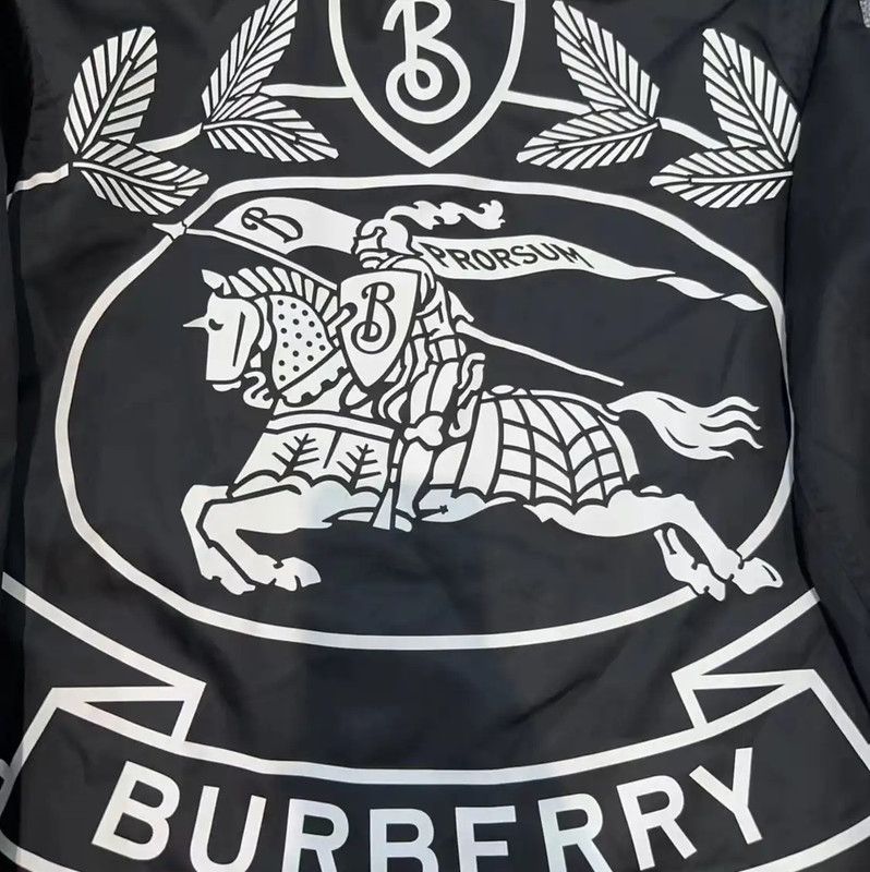 Burberry Burberry M Size Black Cotton Blend Jacket Size US M / EU 48-50 / 2 - 3 Thumbnail