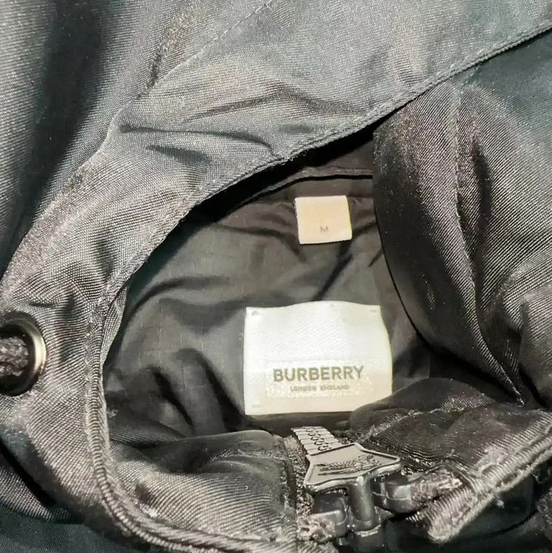 Burberry Burberry M Size Black Cotton Blend Jacket Size US M / EU 48-50 / 2 - 4 Thumbnail