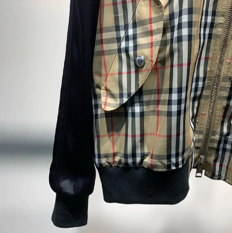 Burberry Burberry Gray Cotton Men's Outerwear Jacket Size US M / EU 48-50 / 2 - 5 Thumbnail