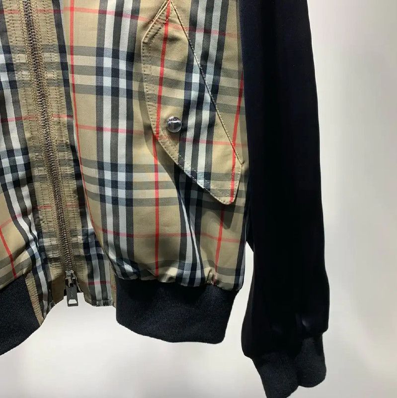 Burberry Burberry Gray Cotton Men's Outerwear Jacket Size US M / EU 48-50 / 2 - 6 Thumbnail
