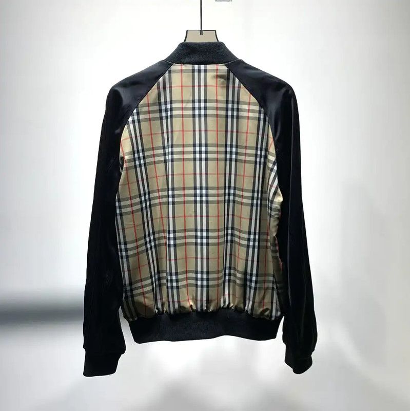 Burberry Burberry Gray Cotton Men's Outerwear Jacket Size US M / EU 48-50 / 2 - 7 Thumbnail