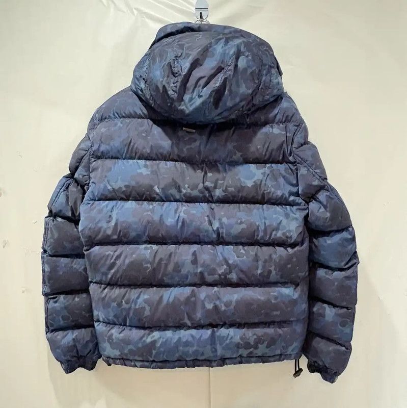 Burberry Burberry Men's Blue Logo Puffer Jacket Size US L / EU 52-54 / 3 - 3 Thumbnail