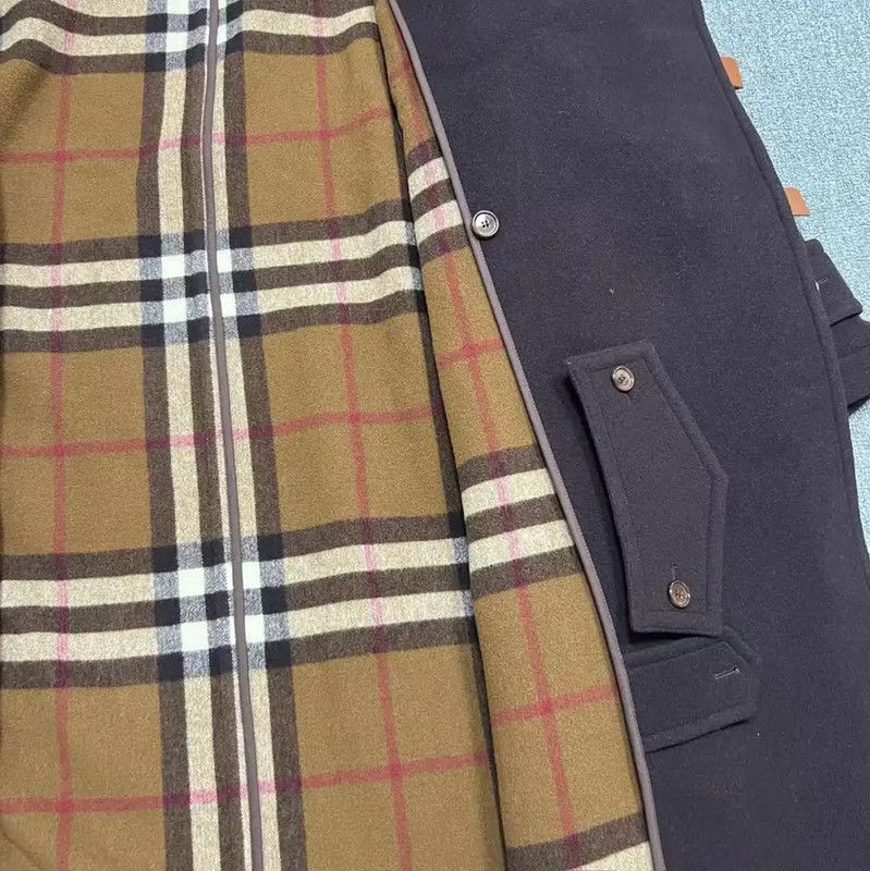 Burberry Burberry Men's Long Brown Coat with Hood Size US XL / EU 56 / 4 - 5 Thumbnail