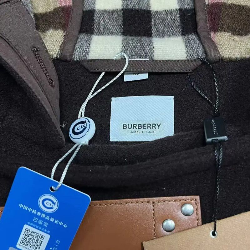 Burberry Burberry Men's Long Brown Coat with Hood Size US XL / EU 56 / 4 - 3 Thumbnail