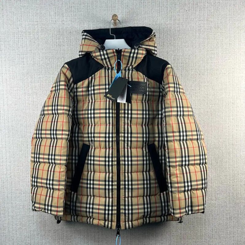 Burberry Burberry Men's Winter Cotton Duck Down Jacket Size US L / EU 52-54 / 3 - 3 Thumbnail