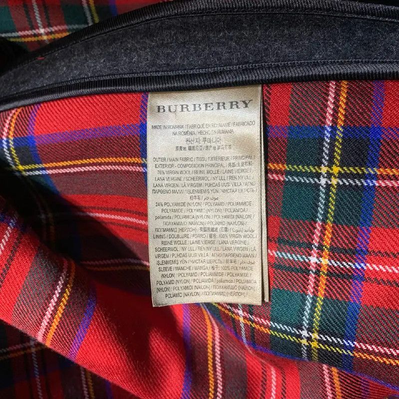 Burberry Burberry Black Wool Men's Down Coat Size US M / EU 48-50 / 2 - 5 Thumbnail