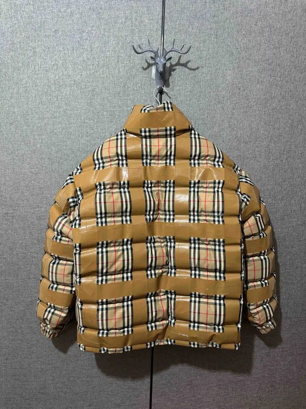 Burberry Burberry Logo Check Pattern Men's Puffer Jacket Size US M / EU 48-50 / 2 - 2 Thumbnail