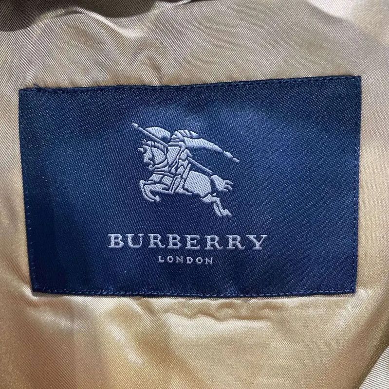 Burberry Burberry Khaki Cotton Men's Trench Coat Size US L / EU 52-54 / 3 - 7 Thumbnail