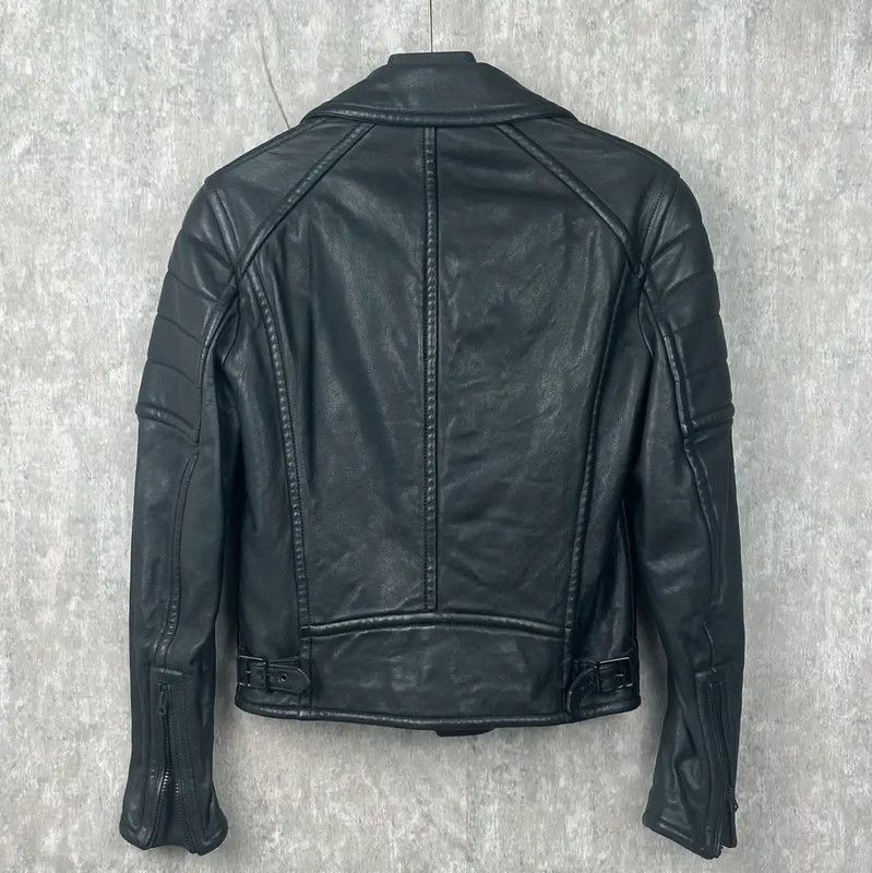 Burberry Burberry Black Leather Men's Jacket Size US S / EU 44-46 / 1 - 2 Thumbnail
