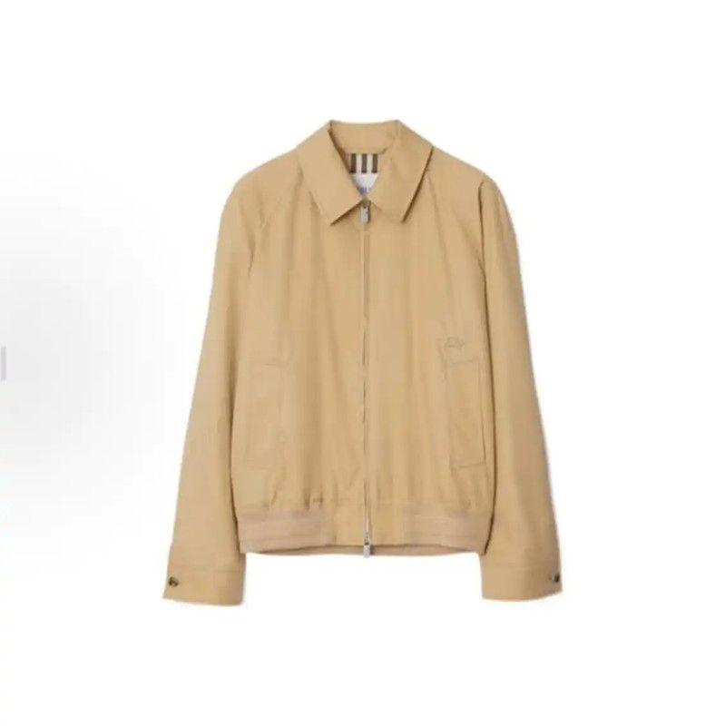 Burberry Burberry Men's Casual Khaki Cotton Jacket Size US L / EU 52-54 / 3 - 6 Thumbnail