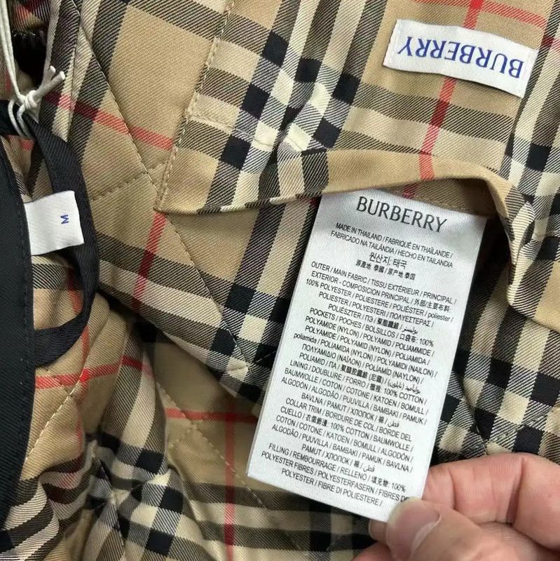 Burberry Burberry Black Quilted Men's Jacket Size US M / EU 48-50 / 2 - 5 Thumbnail