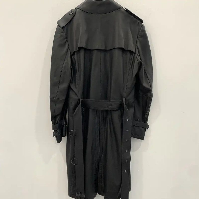 Burberry Burberry Black Lambskin Men's Coat Size US M / EU 48-50 / 2 - 2 Thumbnail