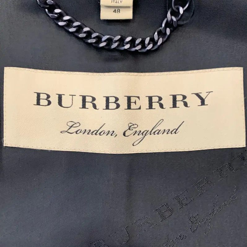 Burberry Burberry Black Lambskin Men's Coat Size US M / EU 48-50 / 2 - 5 Thumbnail