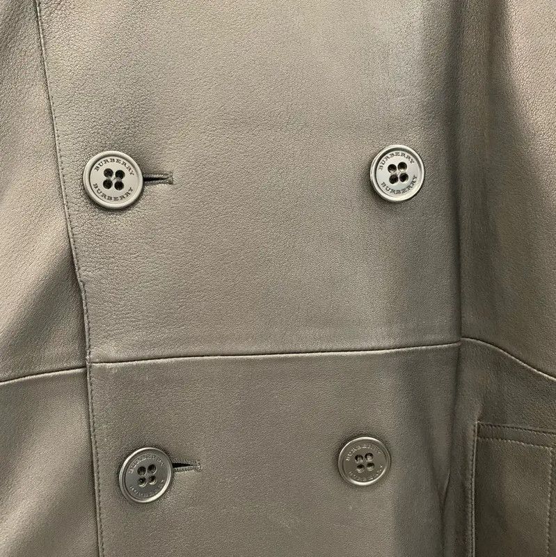 Burberry Burberry Black Lambskin Men's Coat Size US M / EU 48-50 / 2 - 4 Thumbnail