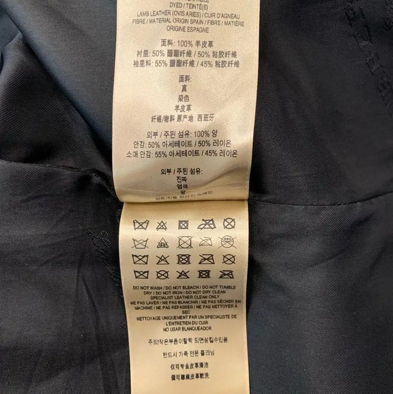 Burberry Burberry Black Lambskin Men's Coat Size US M / EU 48-50 / 2 - 8 Thumbnail