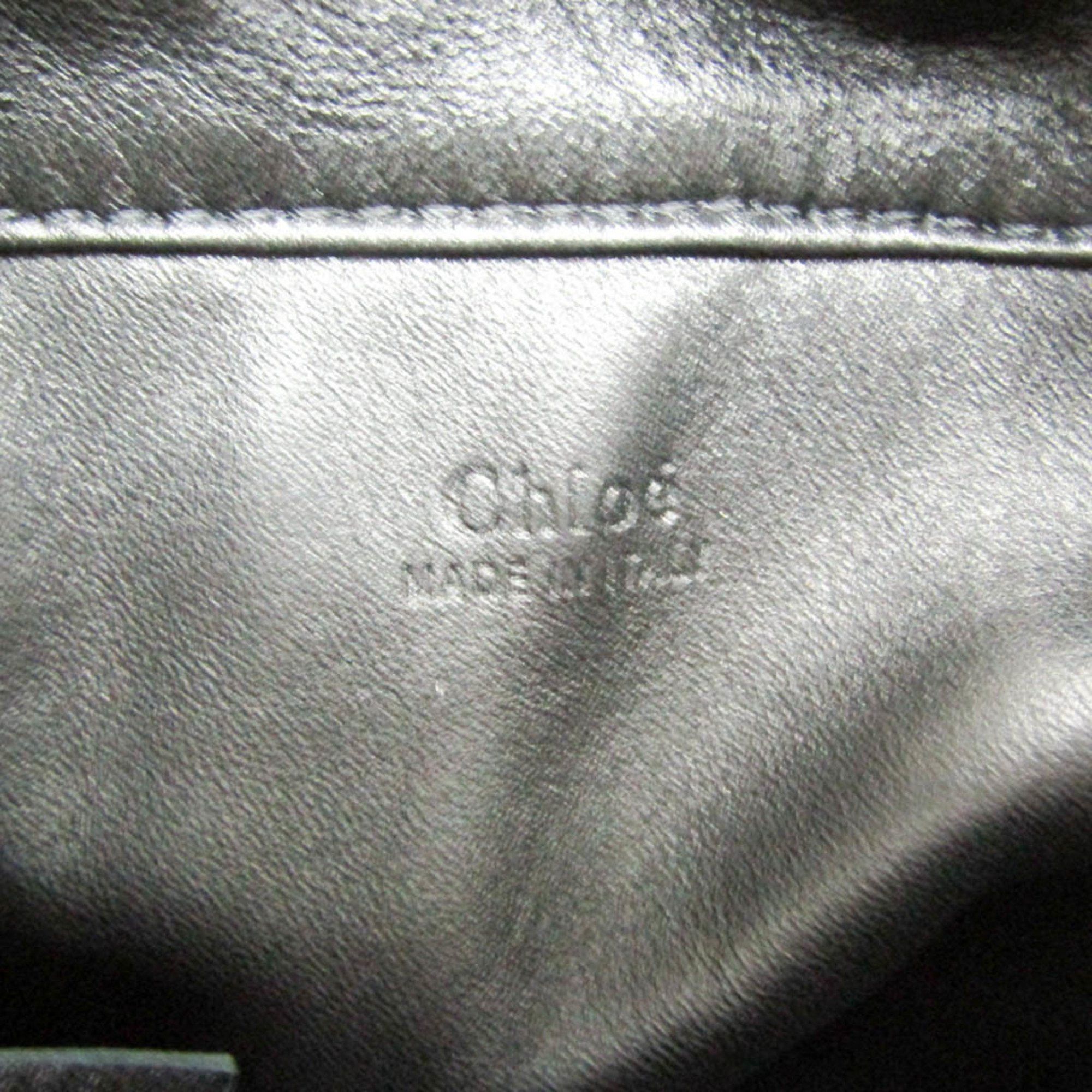Chloe Chloé LOELA Small Bucket CHC22US540H2325M Women's Leather Baguette Bag,Shoulder Bag Brown Size ONE SIZE - 18 Thumbnail