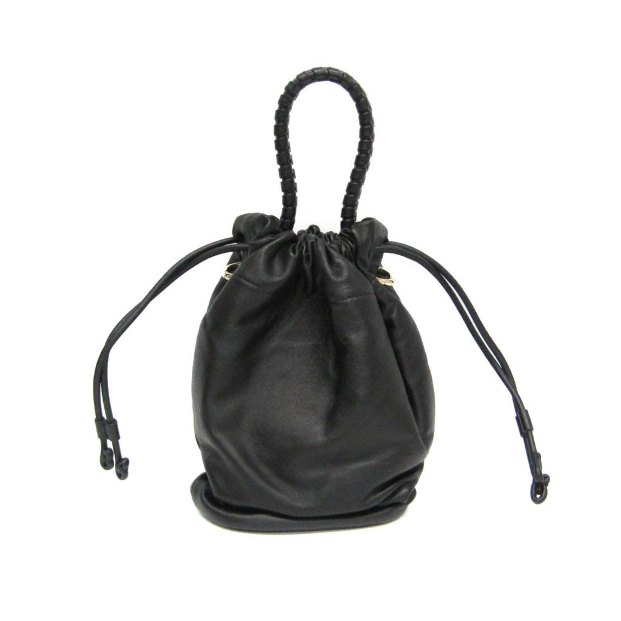 Chloe Chloé LOELA Small Bucket CHC22US540H2325M Women's Leather Baguette Bag,Shoulder Bag Brown Size ONE SIZE - 16 Thumbnail