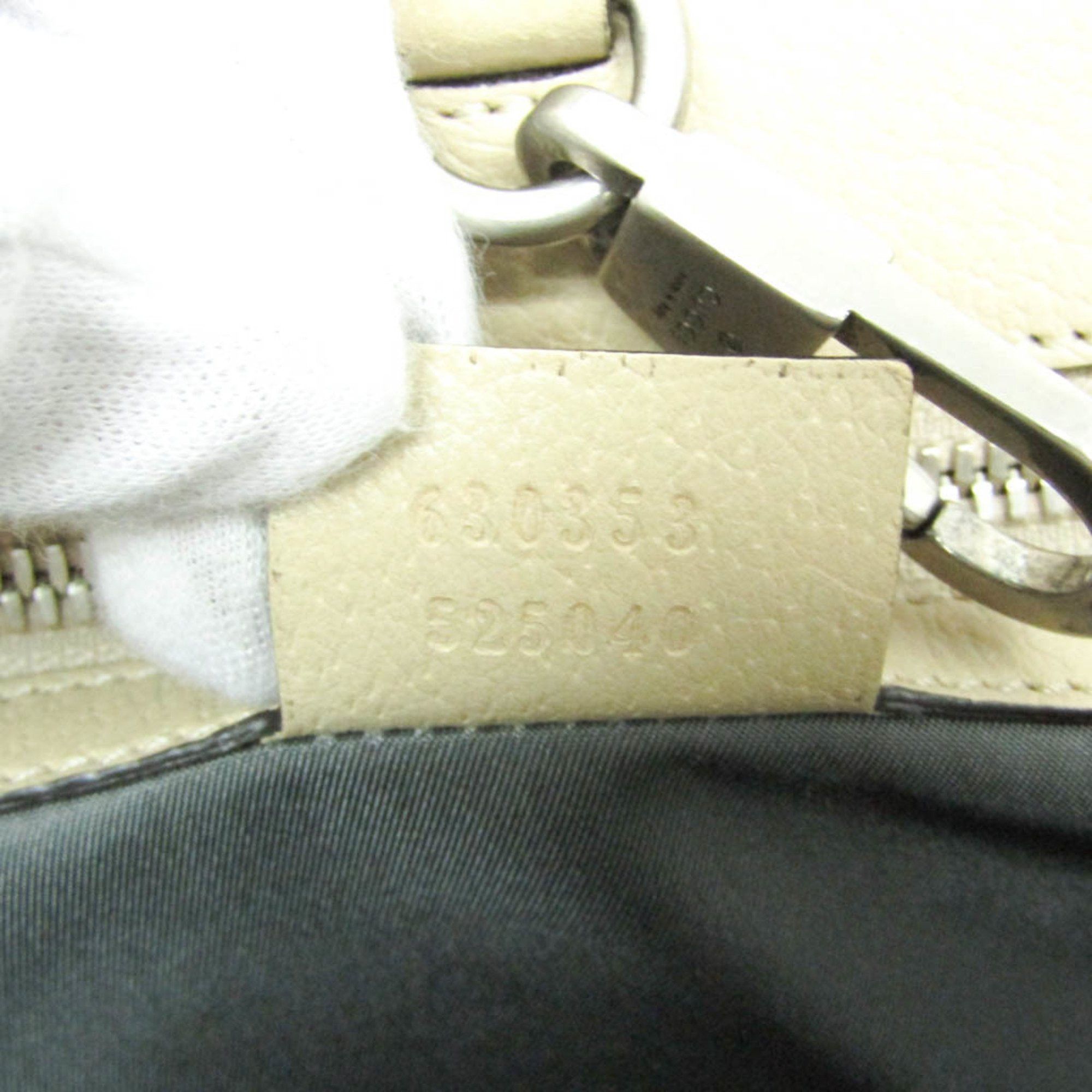 Gucci Gucci Off The Grid GG 630353 Men,Women Nylon Canvas,Leather Handbag,Shoulder Bag Gray,Off-white Size ONE SIZE - 18 Thumbnail