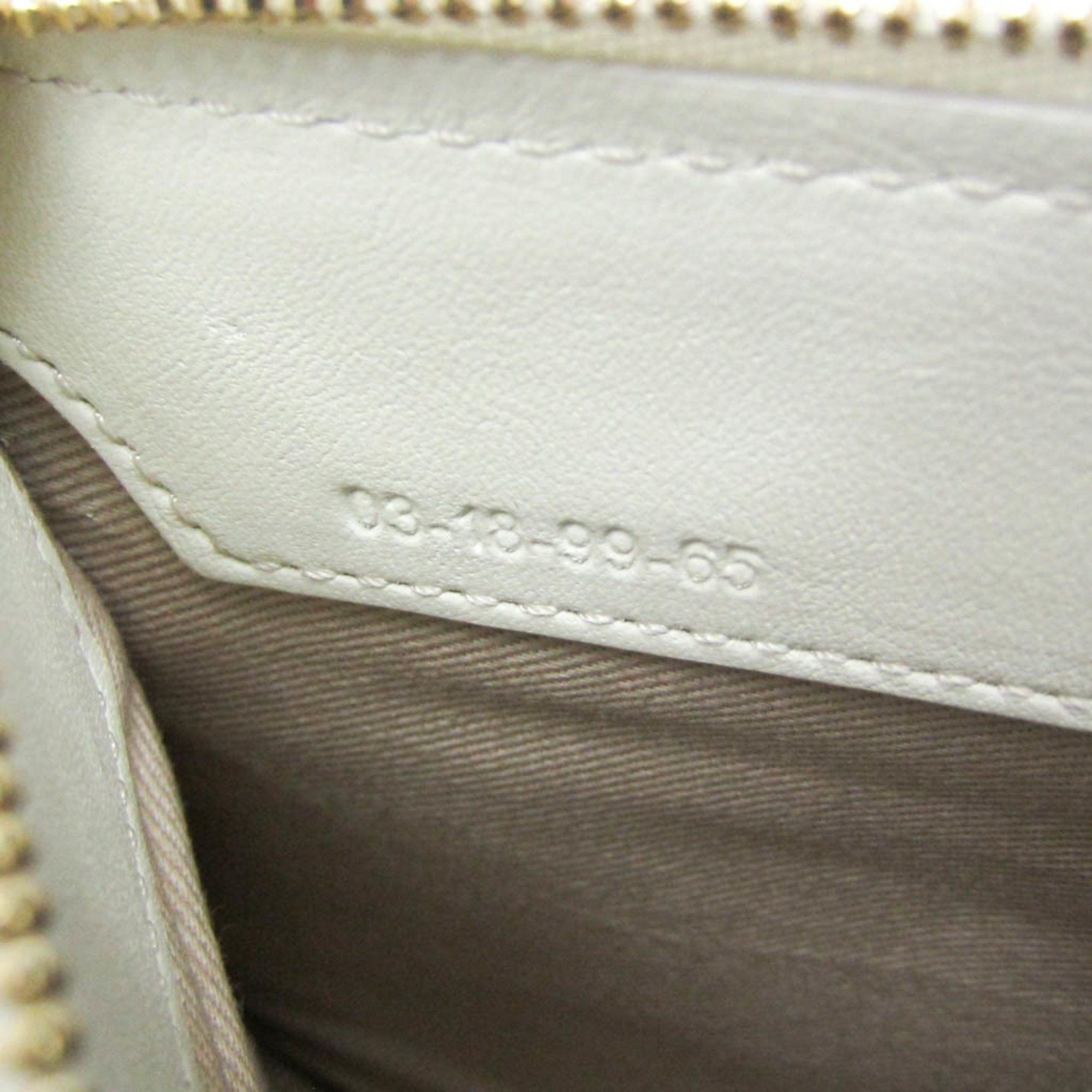 Chloe Chloé Roy CHC18UP021H1Z214 Women's Leather,Suede Shoulder Bag White Size ONE SIZE - 18 Thumbnail
