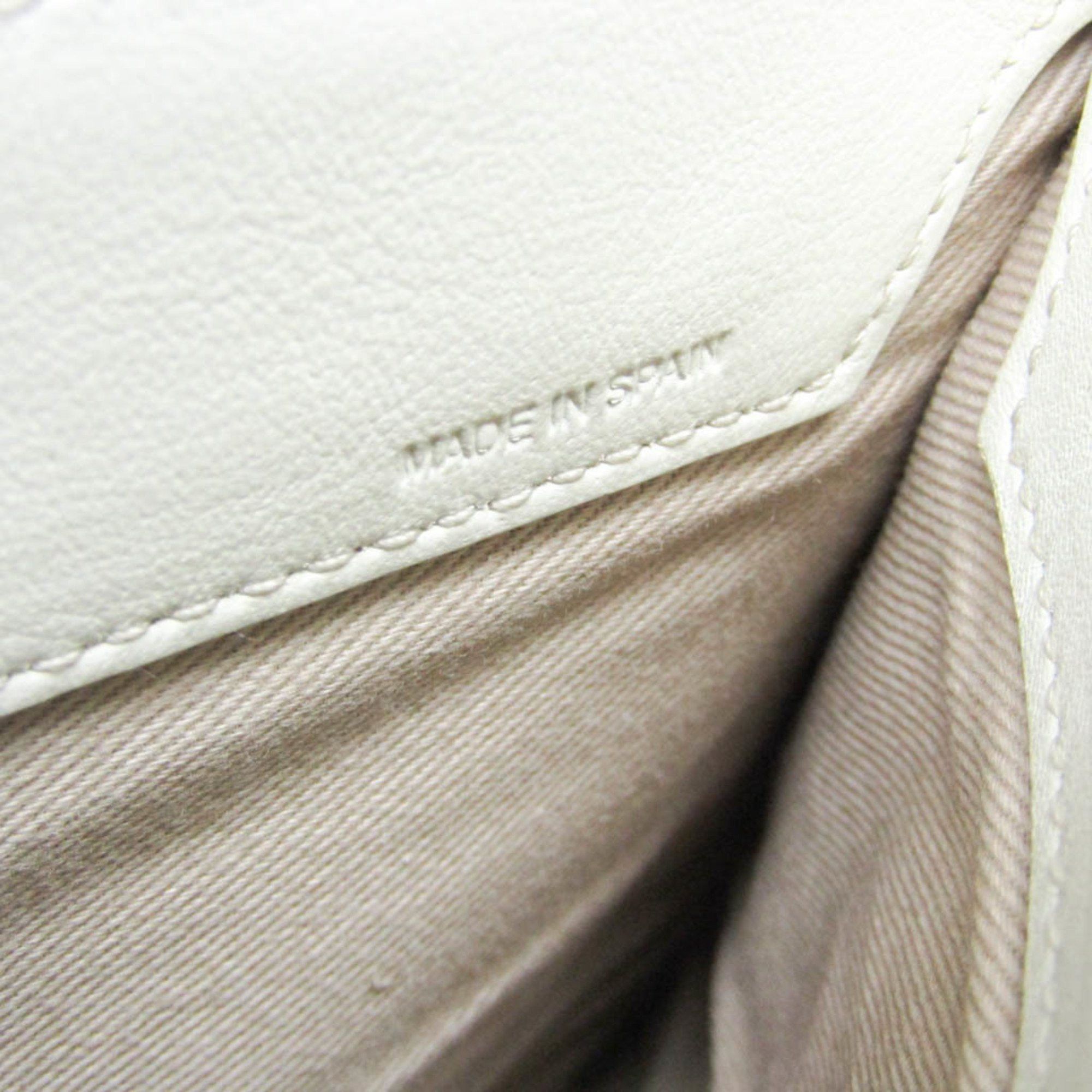 Chloe Chloé Roy CHC18UP021H1Z214 Women's Leather,Suede Shoulder Bag White Size ONE SIZE - 17 Thumbnail