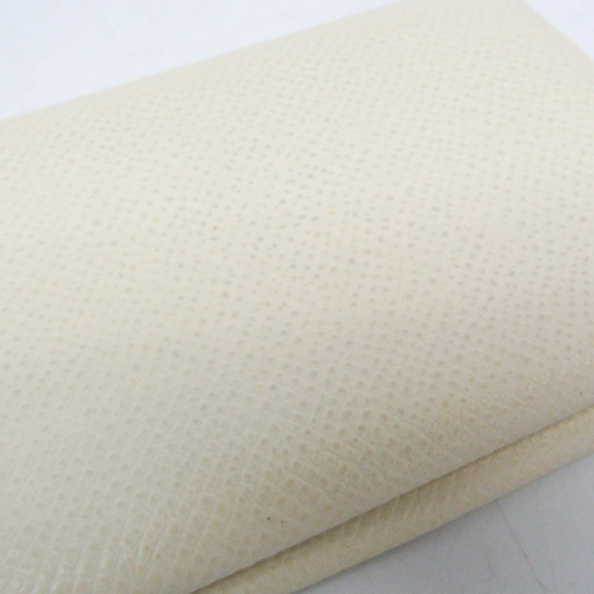 Hermes Hermes Calvi Duo Verso Epsom Leather Card Case Off-white,Yellow Size ONE SIZE - 8 Thumbnail