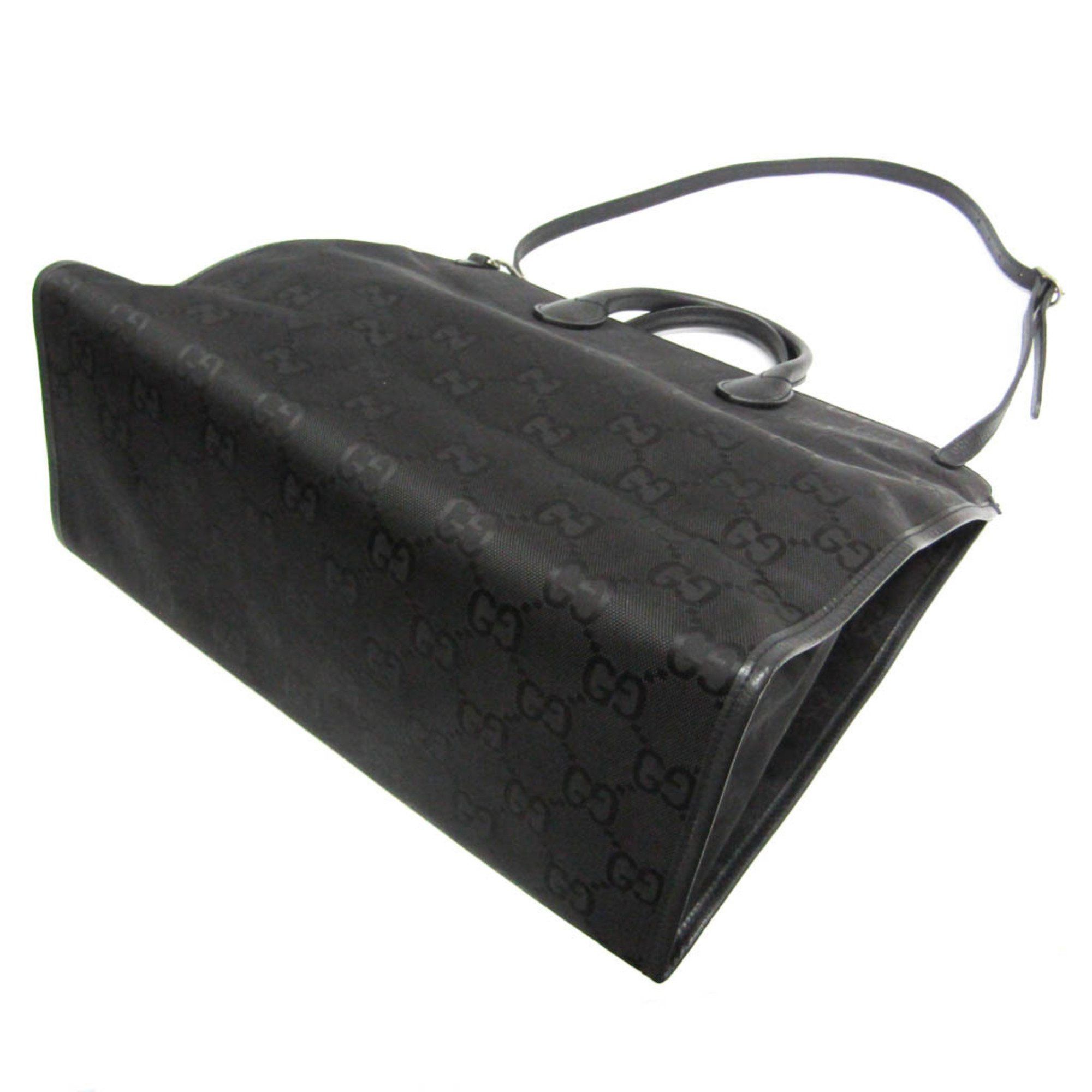 Gucci Gucci Off The Grid GG 630353 Men,Women Nylon Canvas,Leather Handbag,Shoulder Bag Black Size ONE SIZE - 2 Thumbnail