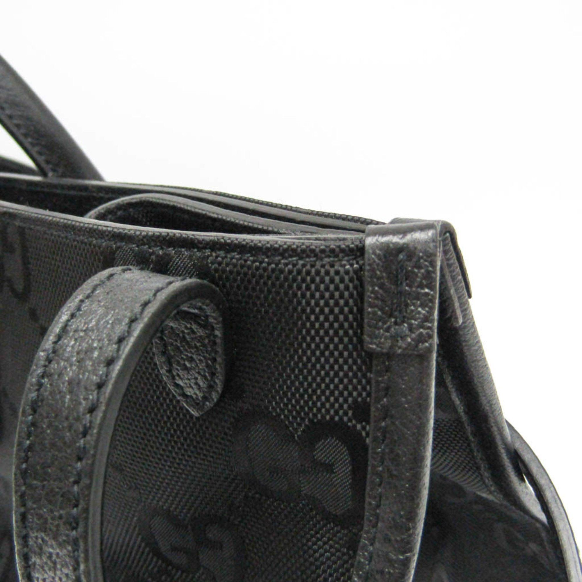 Gucci Gucci Off The Grid GG 630353 Men,Women Nylon Canvas,Leather Handbag,Shoulder Bag Black Size ONE SIZE - 7 Thumbnail