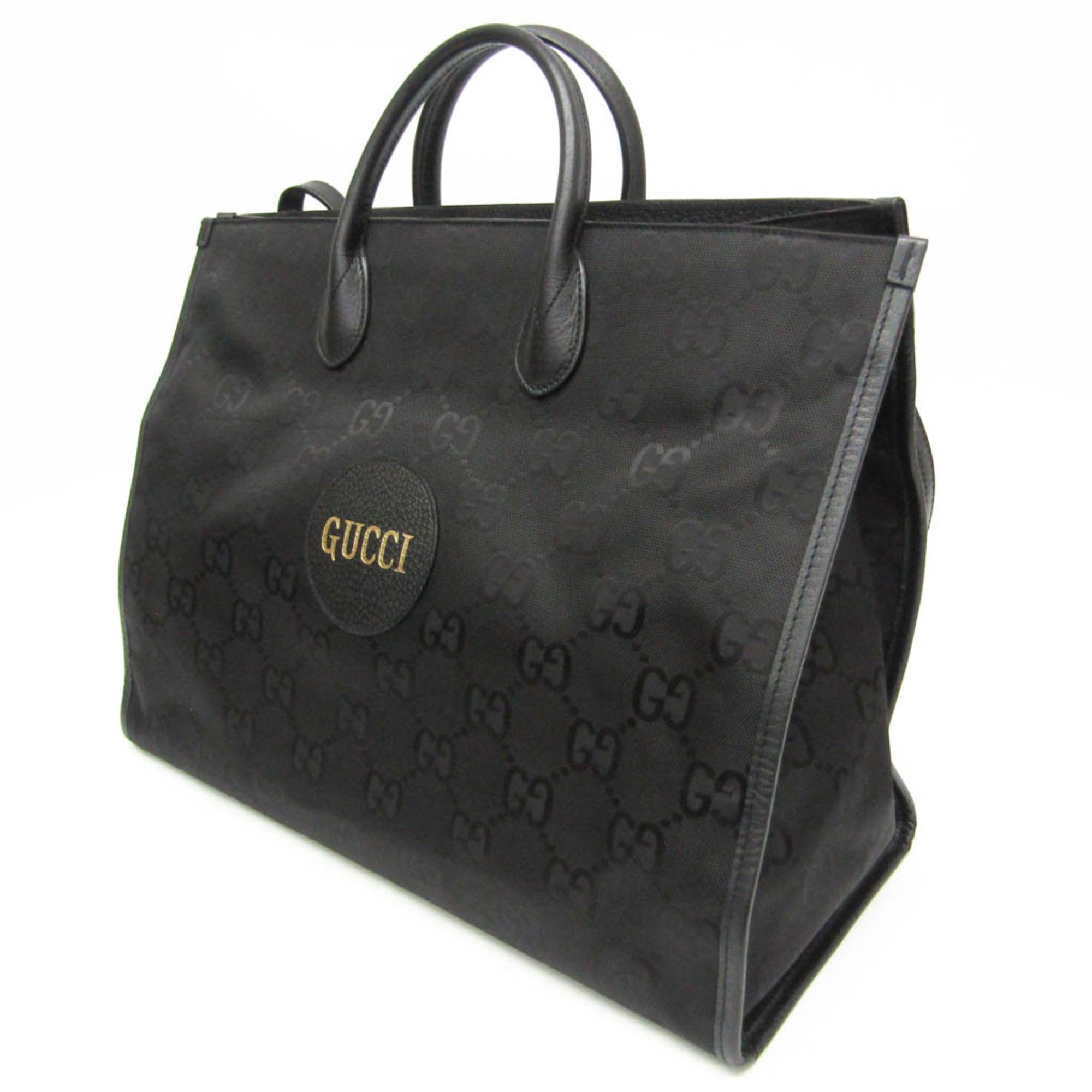 Gucci Gucci Off The Grid GG 630353 Men,Women Nylon Canvas,Leather Handbag,Shoulder Bag Black Size ONE SIZE - 5 Thumbnail