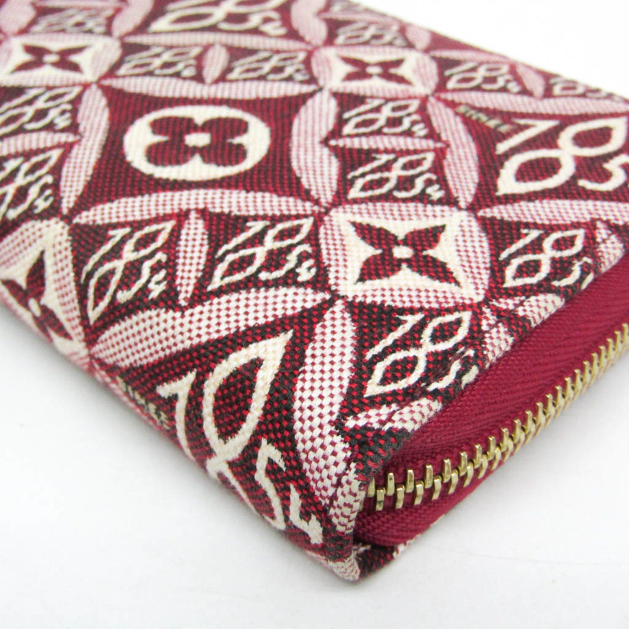 Louis Vuitton Louis Vuitton Monogram Flower Zippy Wallet M69994 Women's Jacquard Long Wallet (bi-fold) Bordeaux Size ONE SIZE - 6 Thumbnail
