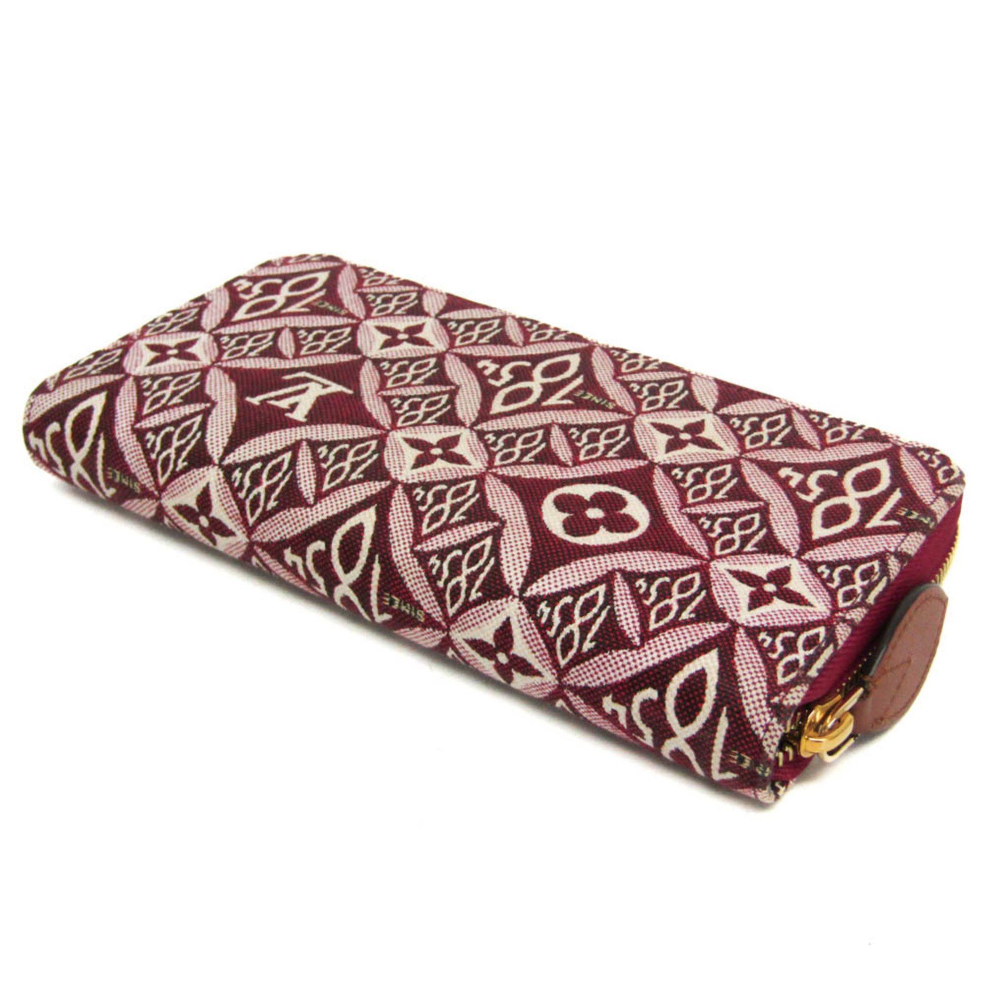 Louis Vuitton Louis Vuitton Monogram Flower Zippy Wallet M69994 Women's Jacquard Long Wallet (bi-fold) Bordeaux Size ONE SIZE - 3 Thumbnail