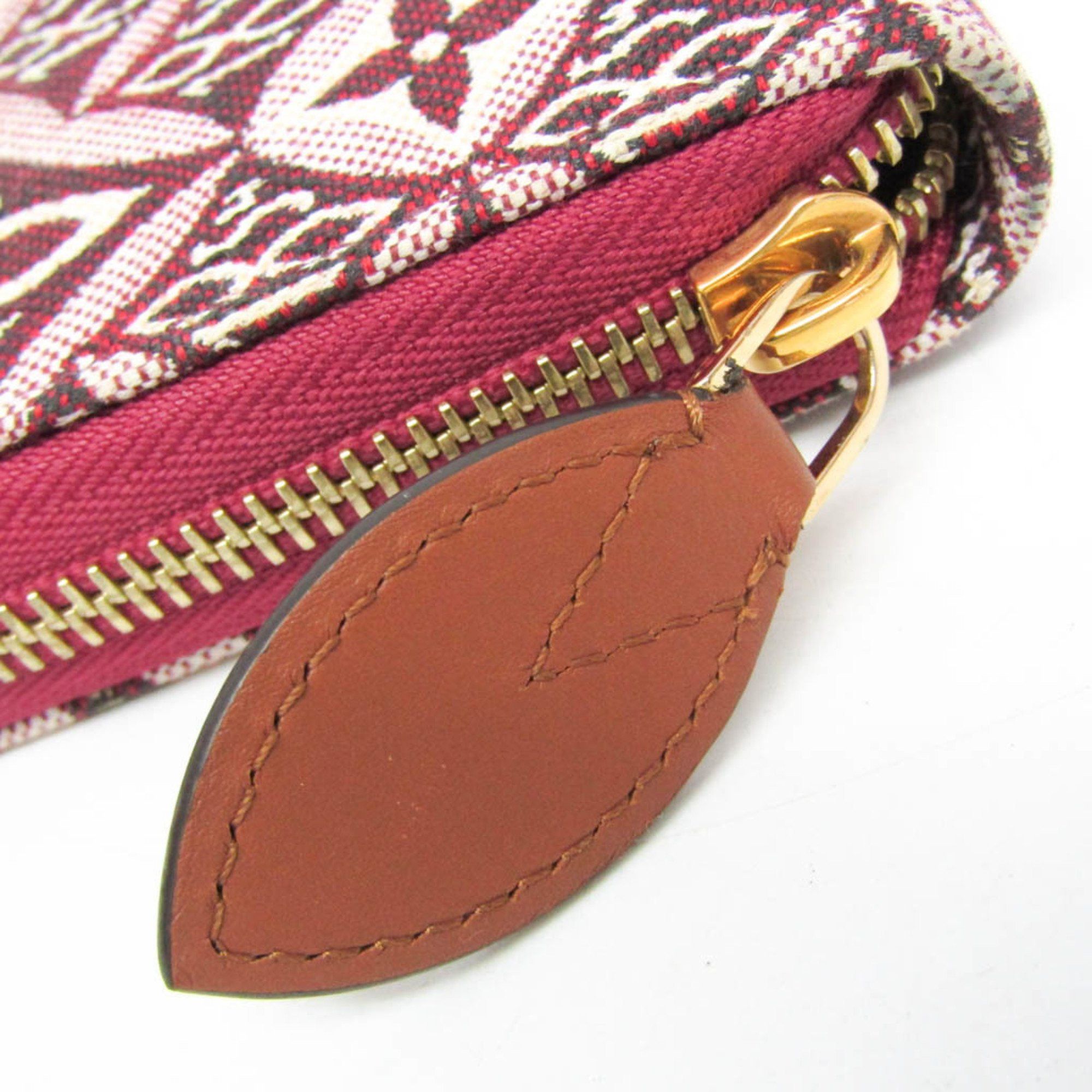 Louis Vuitton Louis Vuitton Monogram Flower Zippy Wallet M69994 Women's Jacquard Long Wallet (bi-fold) Bordeaux Size ONE SIZE - 9 Thumbnail