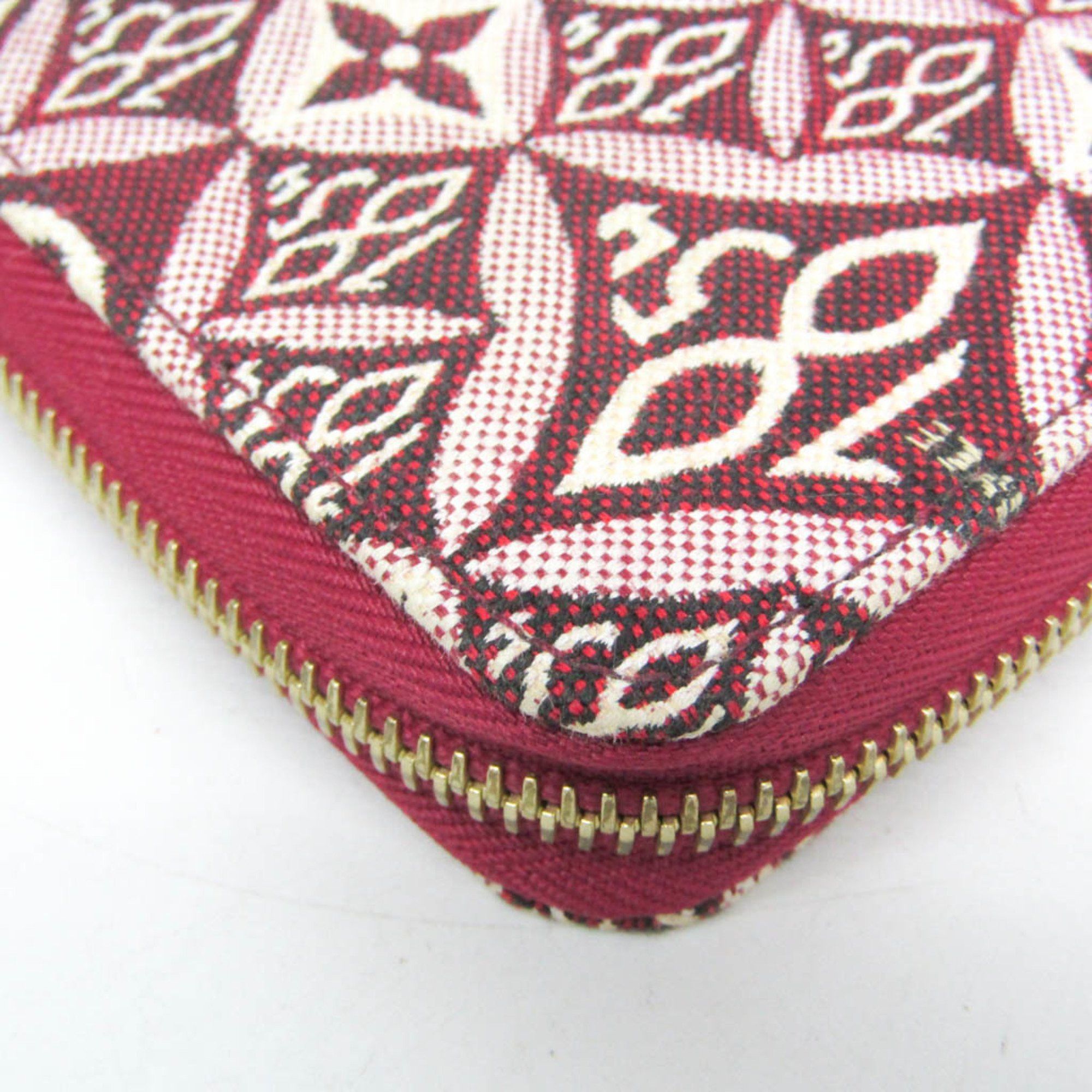 Louis Vuitton Louis Vuitton Monogram Flower Zippy Wallet M69994 Women's Jacquard Long Wallet (bi-fold) Bordeaux Size ONE SIZE - 8 Thumbnail