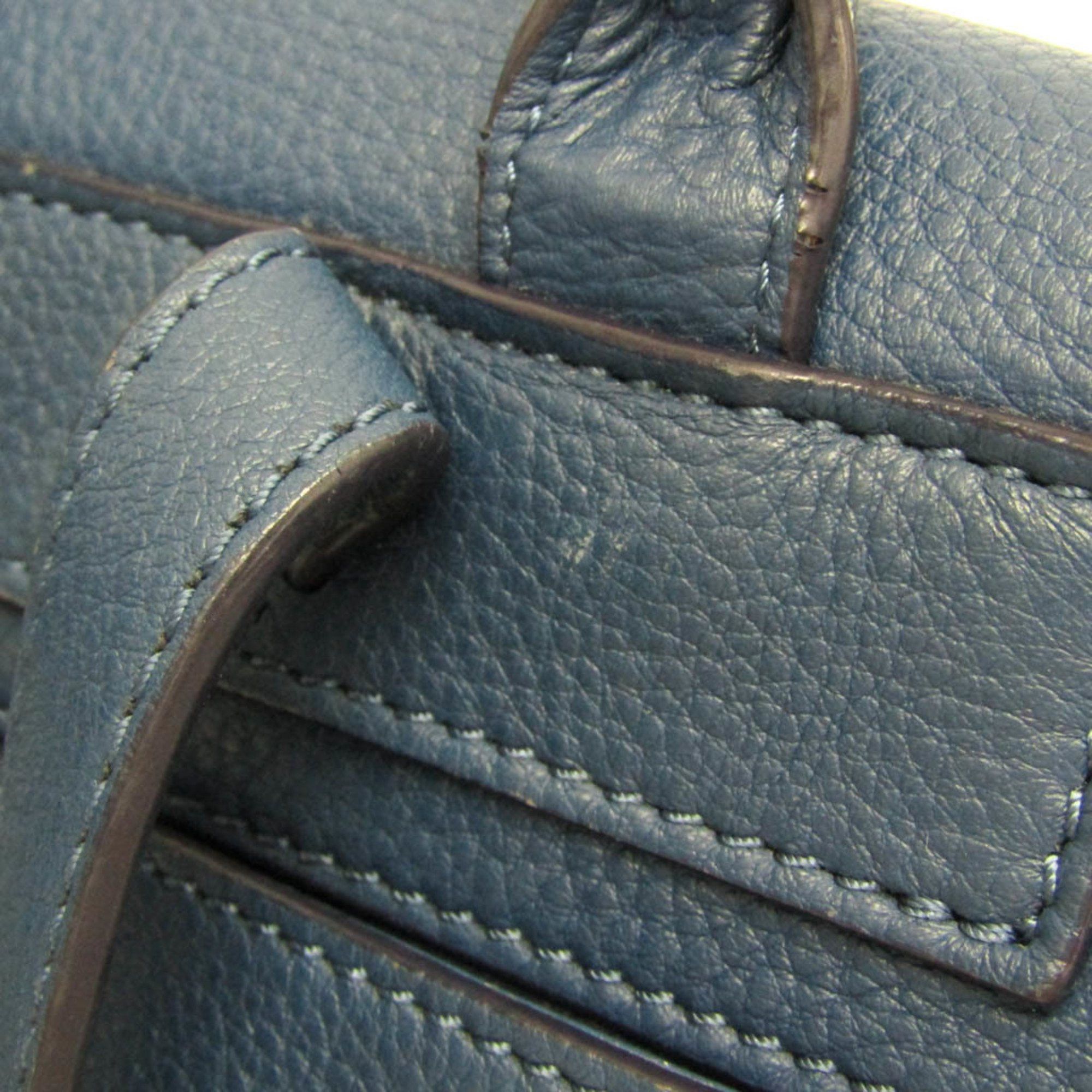 Tory Burch Tory Burch Fringe 79163-1-02544 Women's Leather Backpack Blue Size ONE SIZE - 11 Thumbnail
