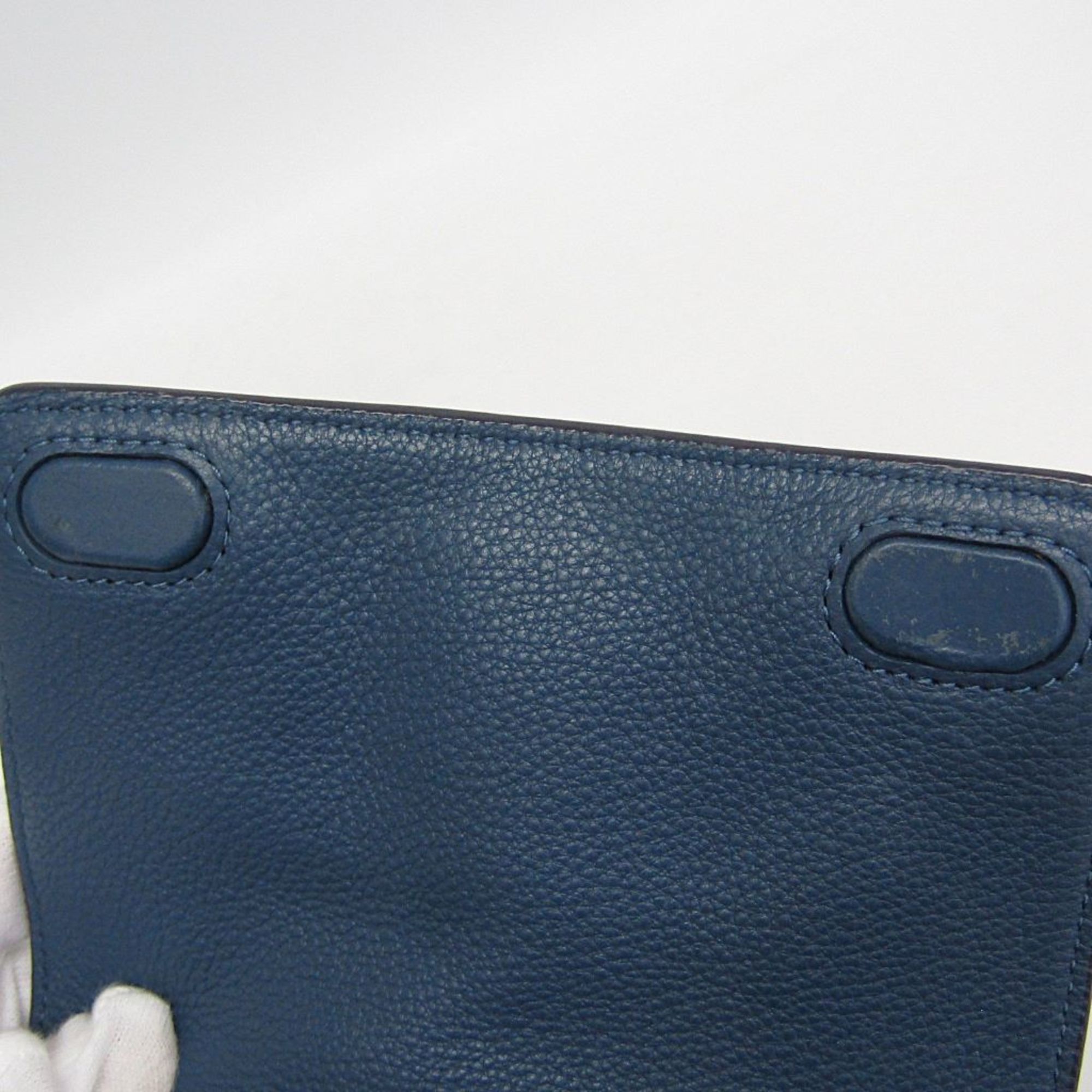Tory Burch Tory Burch Fringe 79163-1-02544 Women's Leather Backpack Blue Size ONE SIZE - 13 Thumbnail