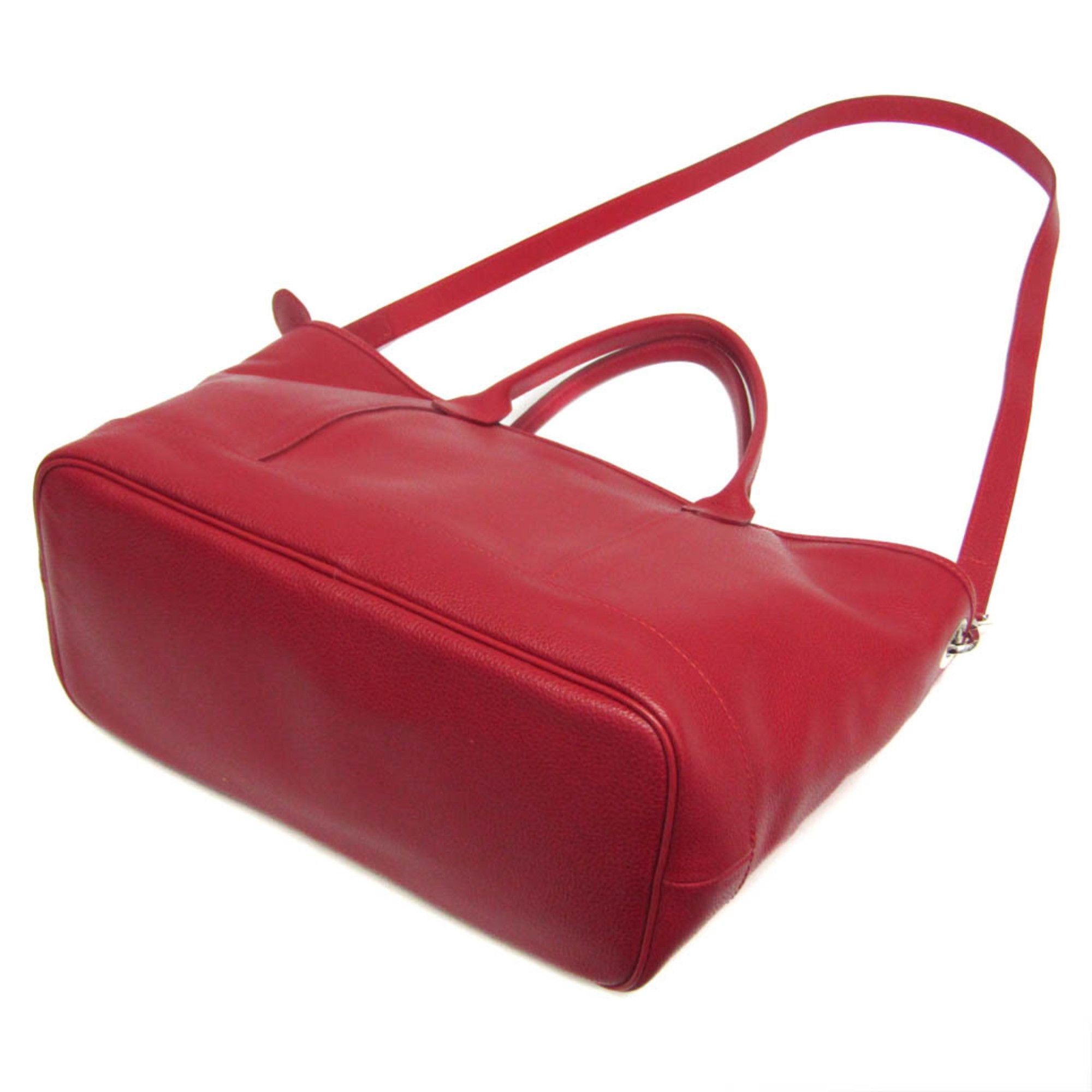 Longchamp Longchamp 2-way Tote Bag Women's Leather Shoulder Bag,Tote Bag Red Color Size ONE SIZE - 2 Thumbnail