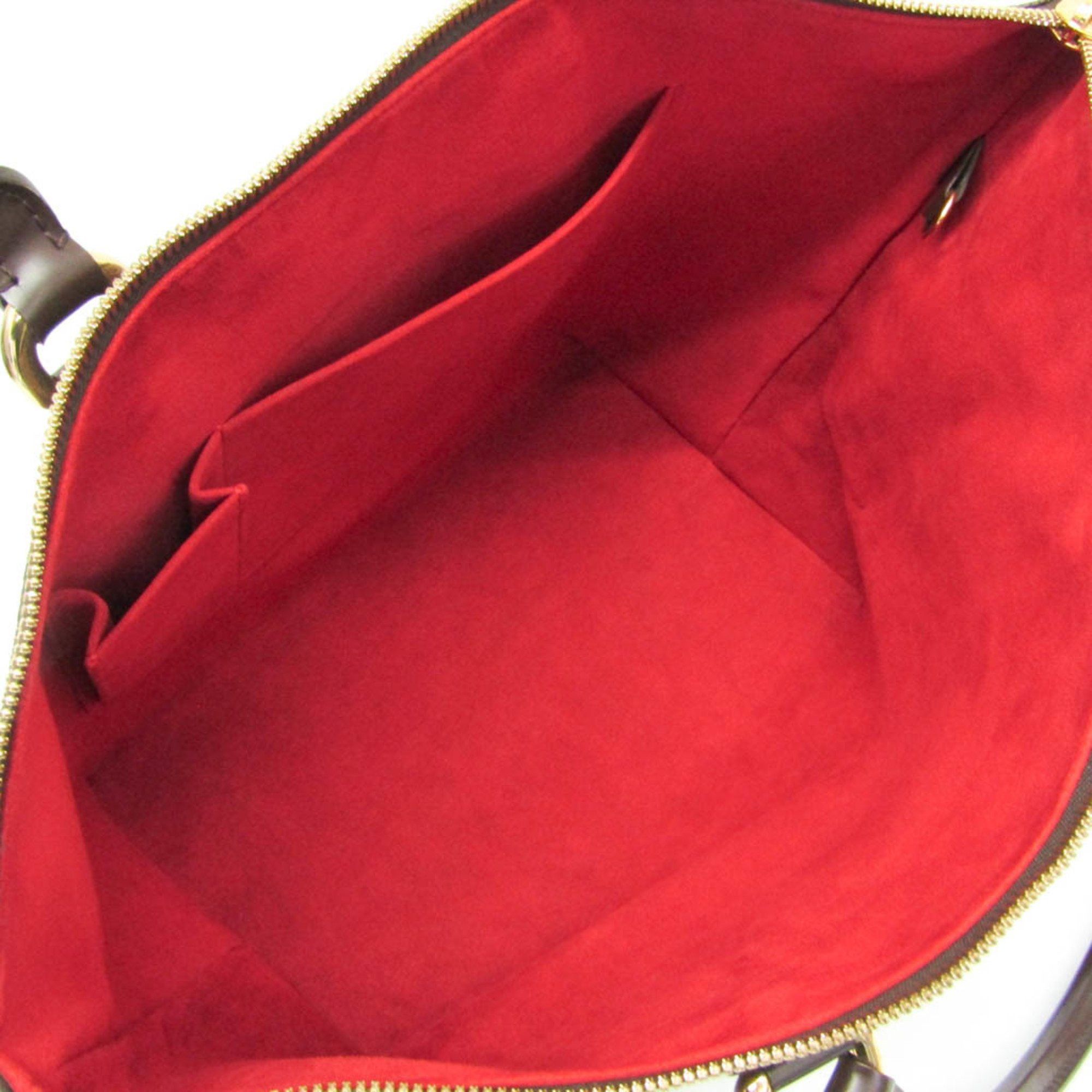 Louis Vuitton Louis Vuitton Damier Saleya MM N51182 Women's Handbag Ebene Size ONE SIZE - 4 Thumbnail