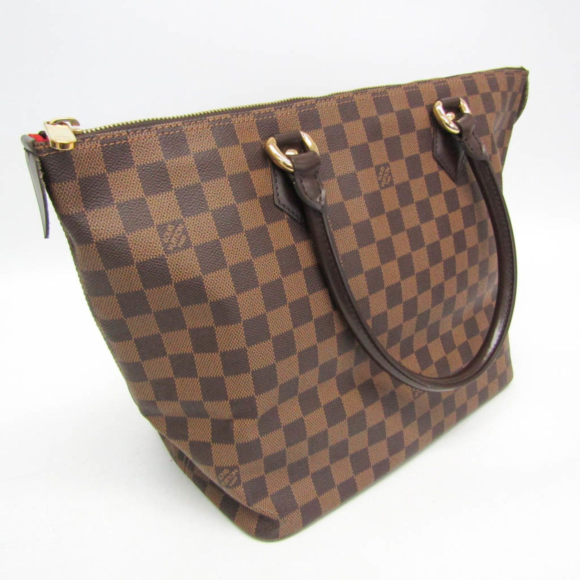 Louis Vuitton Louis Vuitton Damier Saleya MM N51182 Women's Handbag Ebene Size ONE SIZE - 8 Thumbnail
