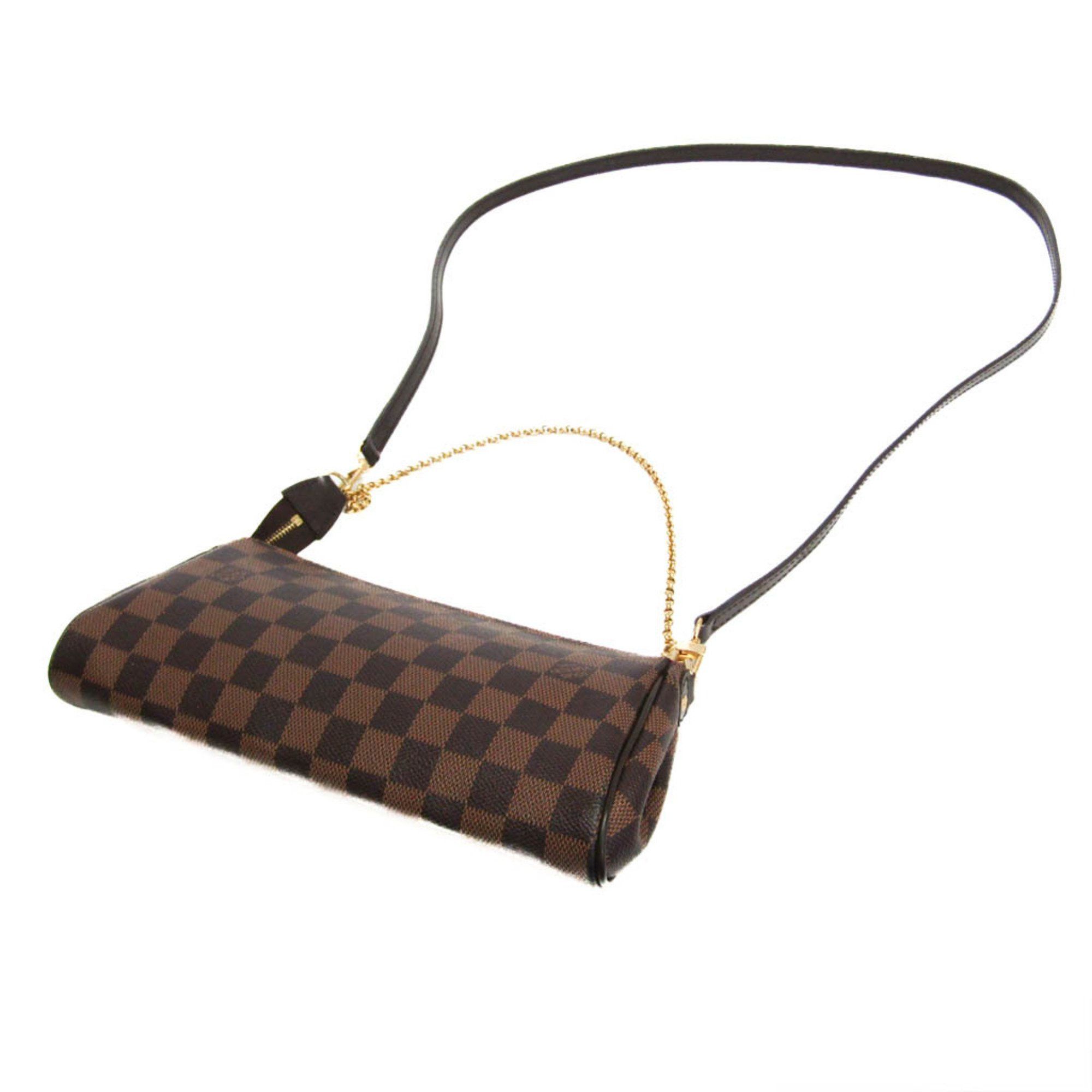 Louis Vuitton Louis Vuitton Damier Eva N55213 Women's Handbag,Shoulder Bag Brown,Ebene Size ONE SIZE - 3 Thumbnail