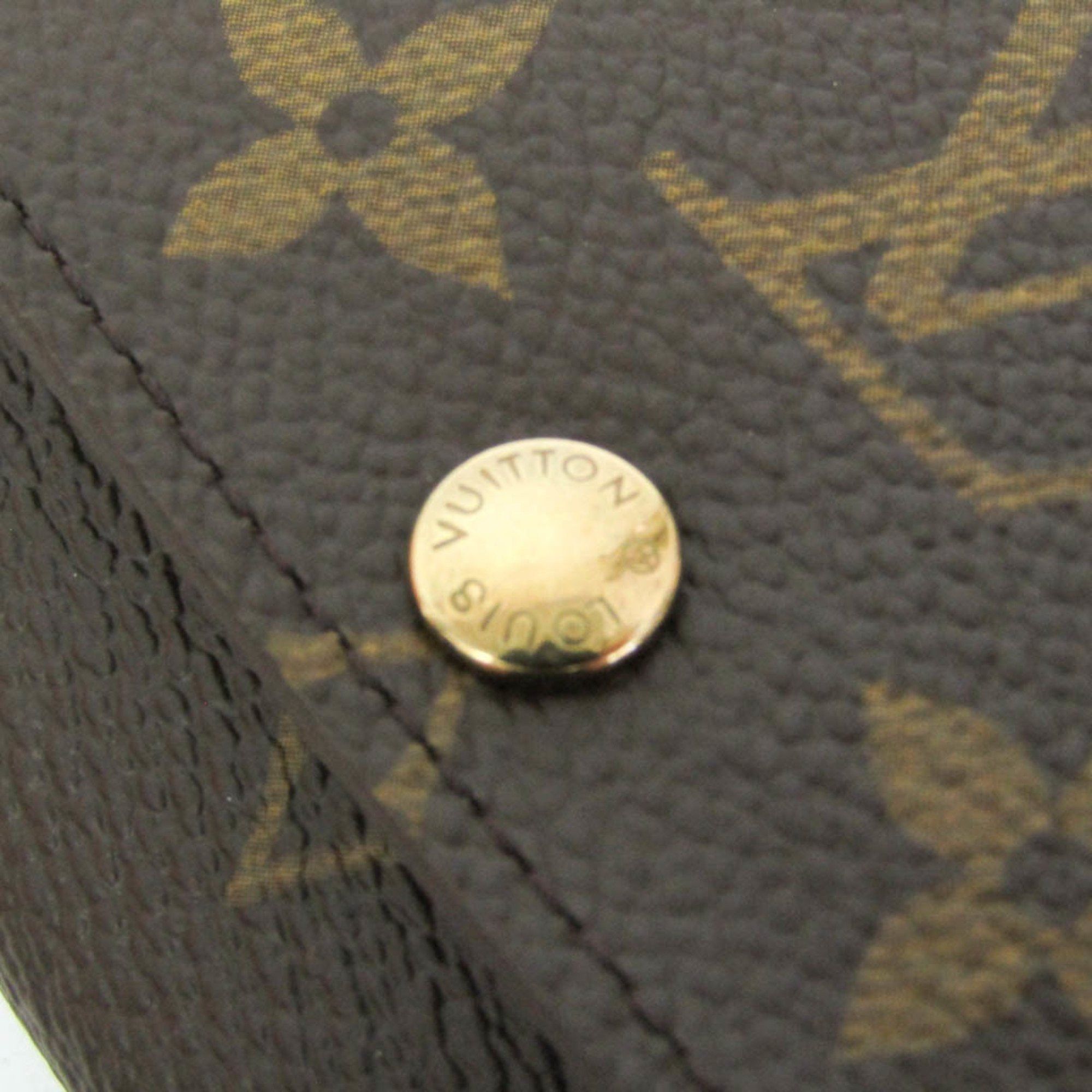 Louis Vuitton Louis Vuitton Monogram Key Holder 6 M62630 Men,Women Monogram Key Case Brown Size ONE SIZE - 8 Thumbnail