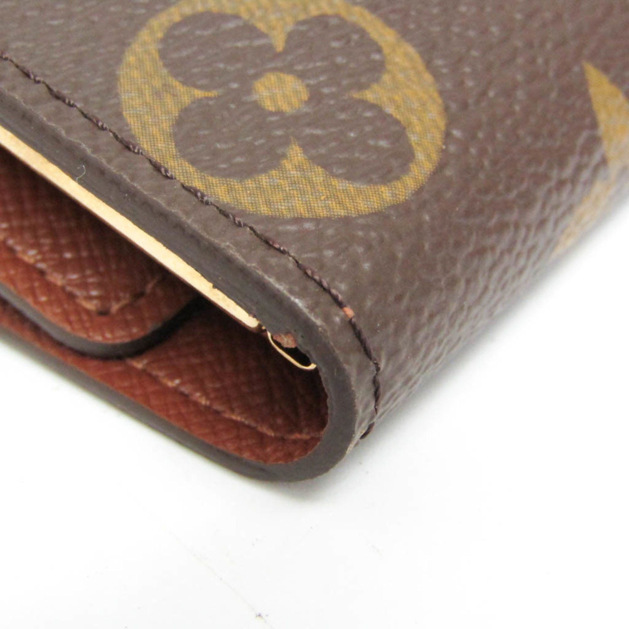 Louis Vuitton Louis Vuitton Monogram Key Holder 6 M62630 Men,Women Monogram Key Case Brown Size ONE SIZE - 6 Thumbnail